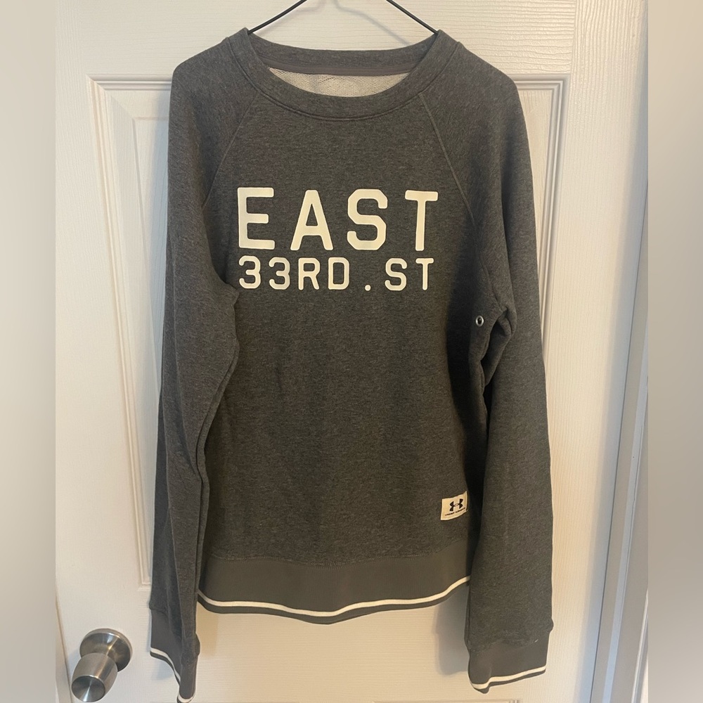 Under Armour gray sweatshirt